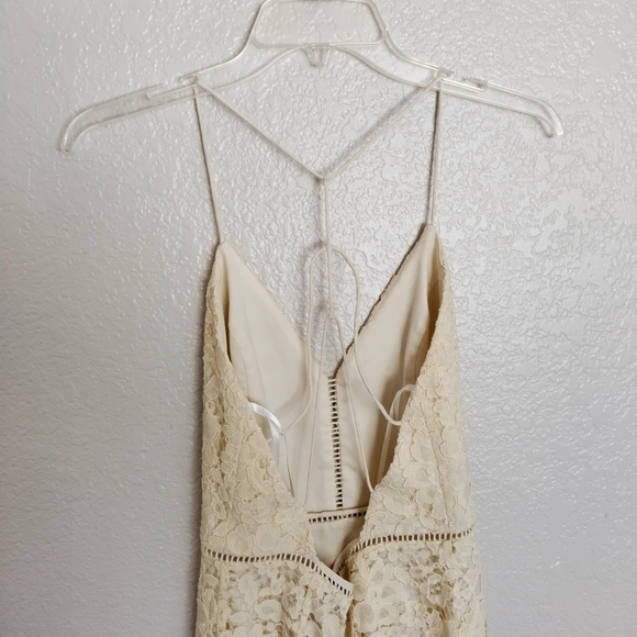 NWT NBD only yours mini asymmetric laced dress sz S - Picture 5 of 10